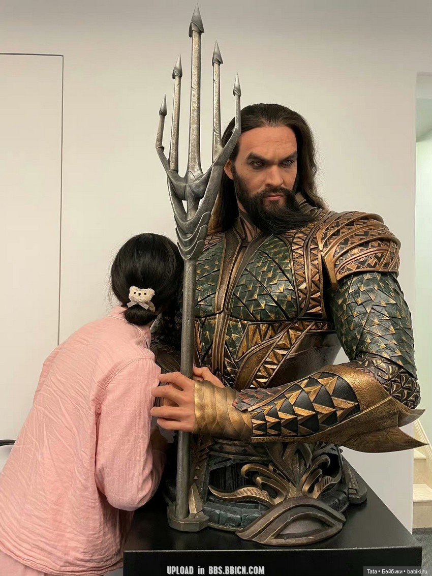 Бюст Аквамена 1/1 по фильму "Лига Справедливости", Infinity Studio