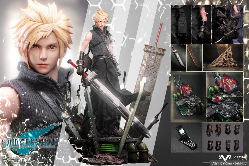 Обновленный Клауд Страйф от VTS Toys (фото 7)