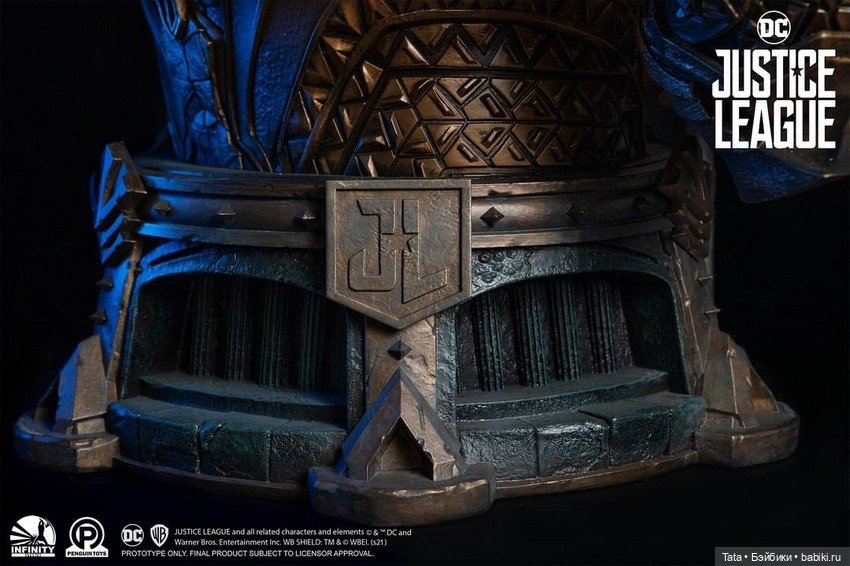 Бюст Аквамена 1/1 по фильму "Лига Справедливости", Infinity Studio (фото 3)