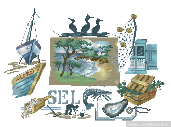 Разное Французское крестиком