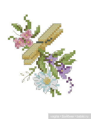 Разное Французское крестиком (фото 6)