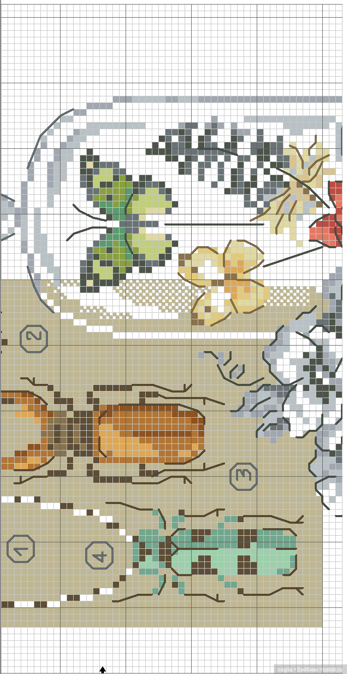 Разное Французское крестиком