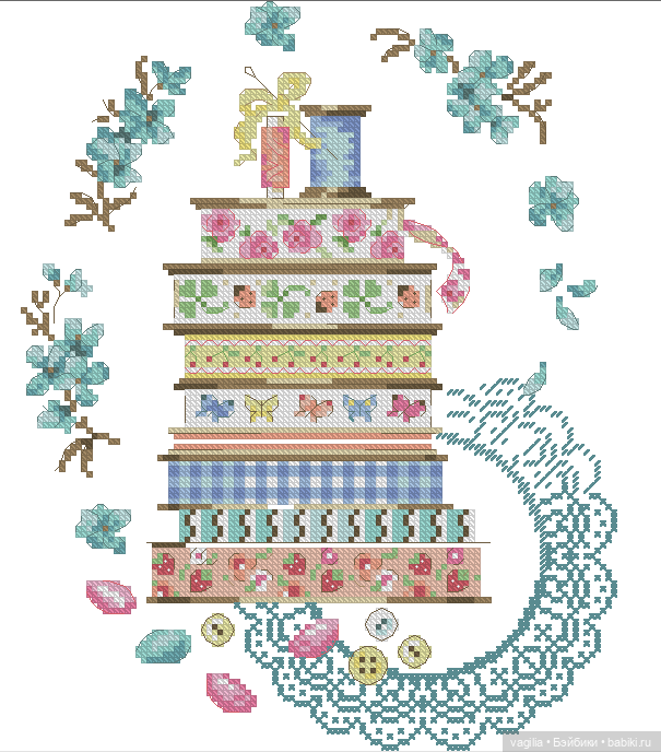 Разное Французское крестиком