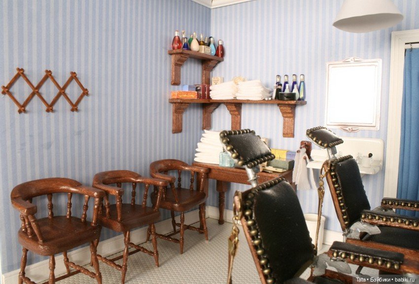 Парикмахерская LoBue — Румбоксы и кукольные интерьеры: фото (фото 5)