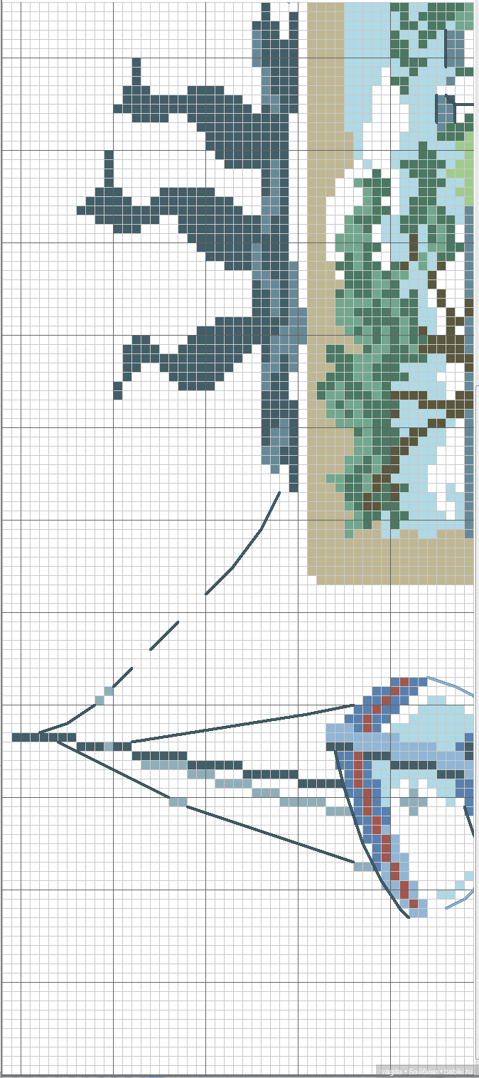 Разное Французское крестиком