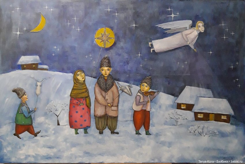 Моя живопись. Рождество — Наши хобби и творчество: вышивка (фото 6)