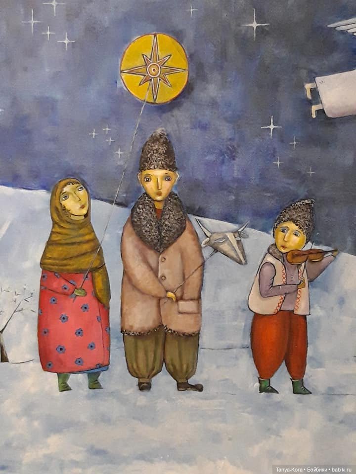 Моя живопись. Рождество — Наши хобби и творчество: вышивка (фото 4)