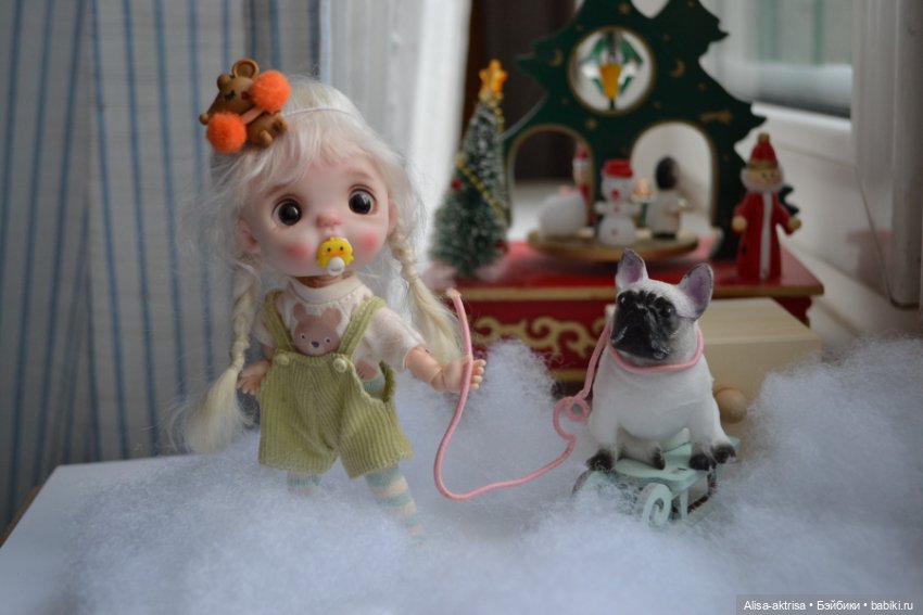 Ob11 Празник и печалька — Куклы и тела Obitsu 11 (Ob11): гибриды (фото 7)
