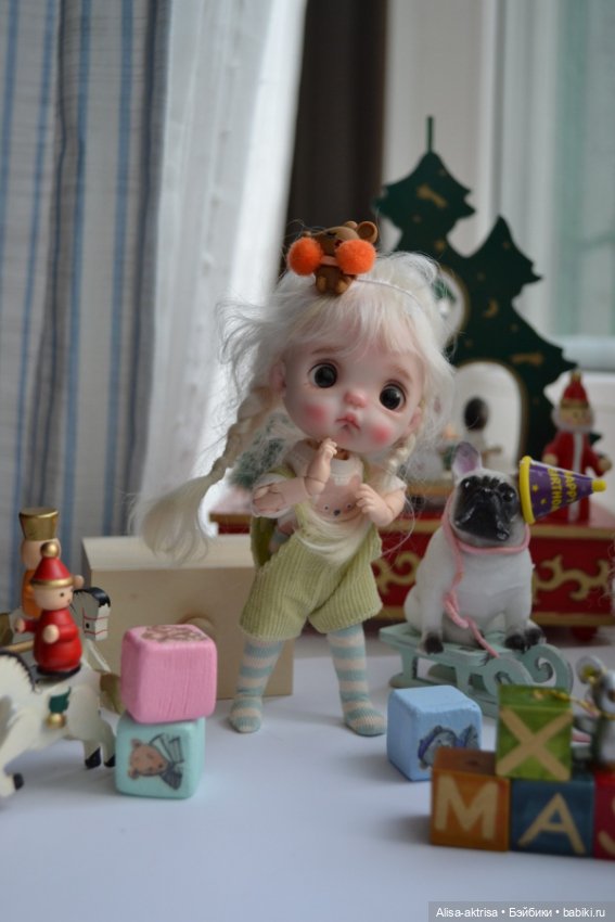 Ob11 Празник и печалька — Куклы и тела Obitsu 11 (Ob11): гибриды (фото 10)