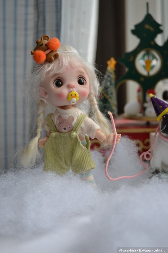 Ob11 Празник и печалька — Куклы и тела Obitsu 11 (Ob11): гибриды (фото 5)