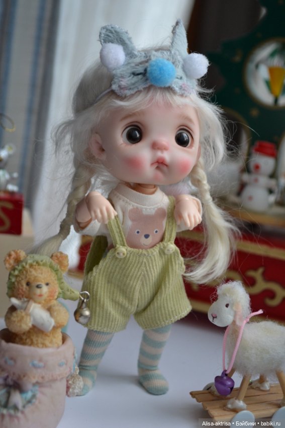 Ob11 Празник и печалька — Куклы и тела Obitsu 11 (Ob11): гибриды (фото 8)