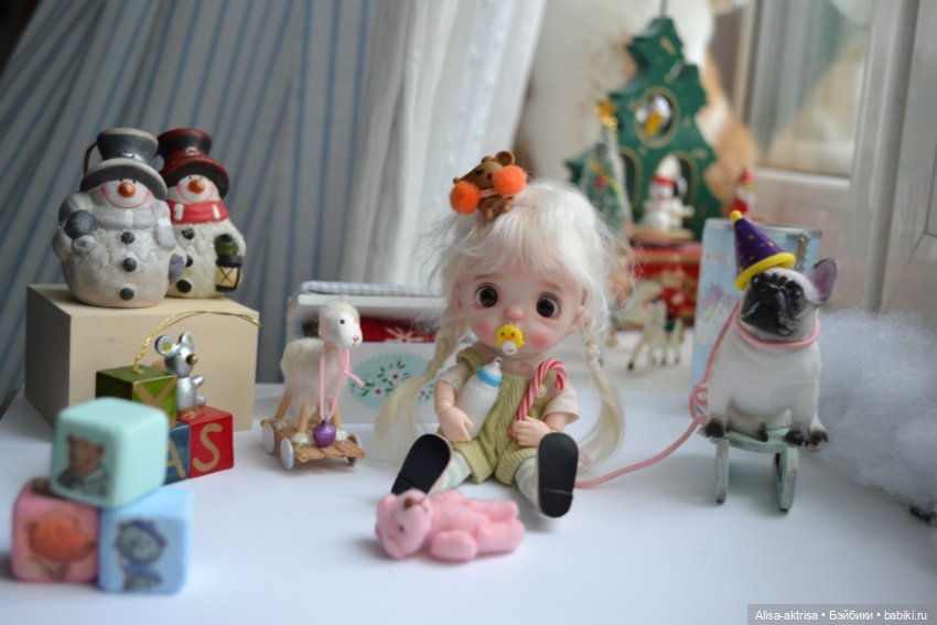 Ob11 Празник и печалька — Куклы и тела Obitsu 11 (Ob11): гибриды