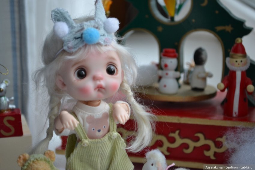 Ob11 Празник и печалька — Куклы и тела Obitsu 11 (Ob11): гибриды (фото 9)