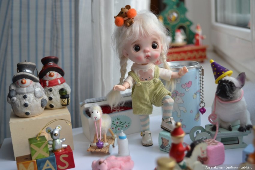 Ob11 Празник и печалька — Куклы и тела Obitsu 11 (Ob11): гибриды