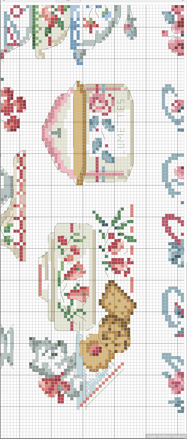 Французская вышивка остатки