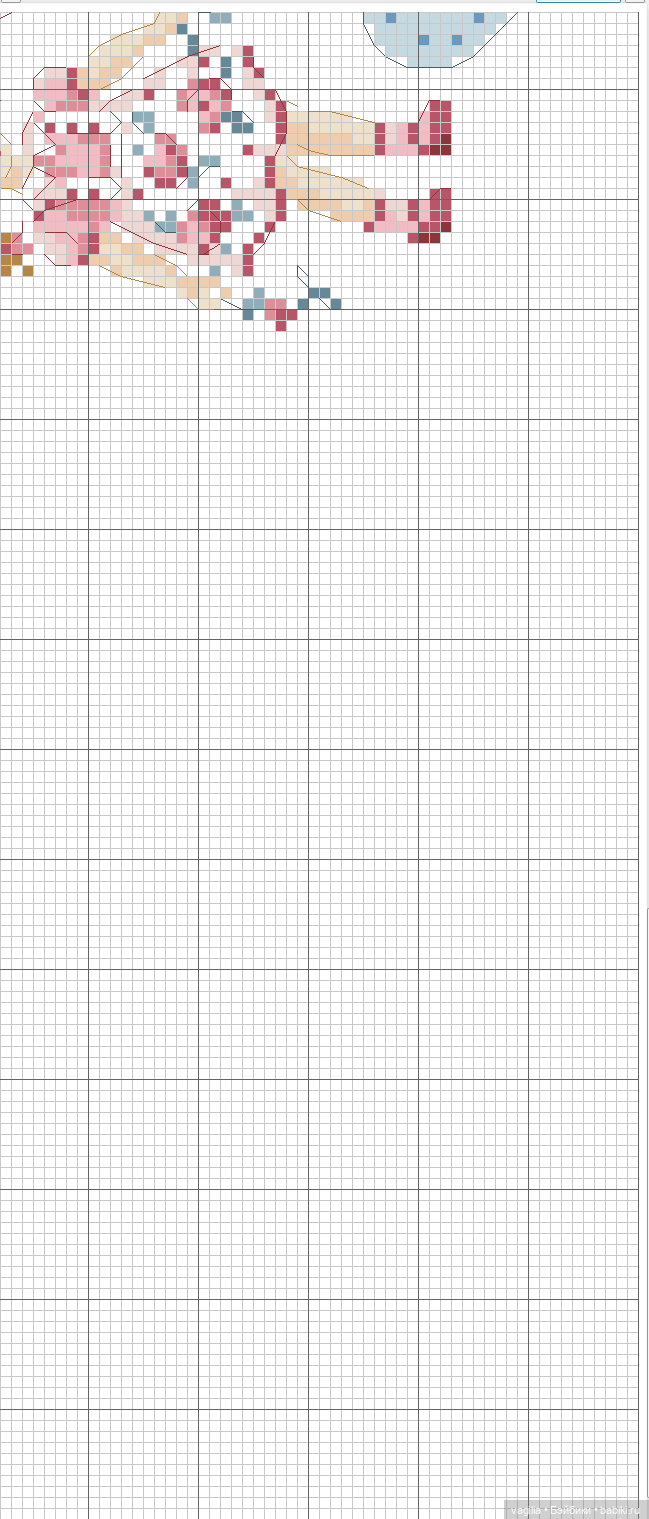 Французская вышивка остатки