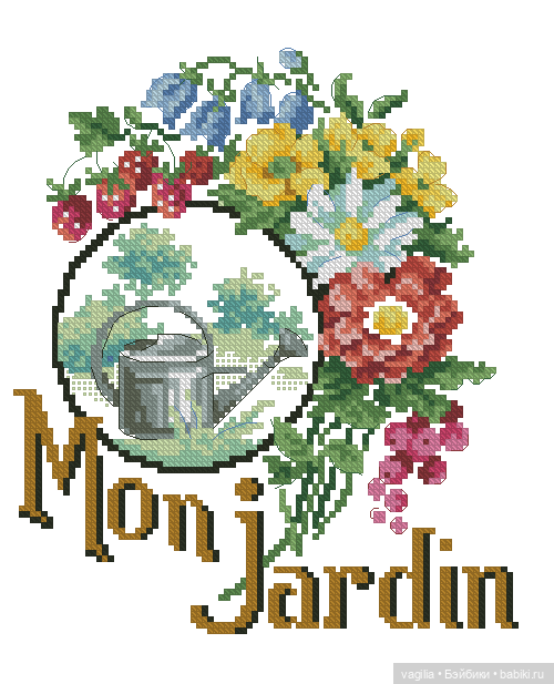 Разное мелкое крестиком — Схемы вышивки крестом: фото узоров