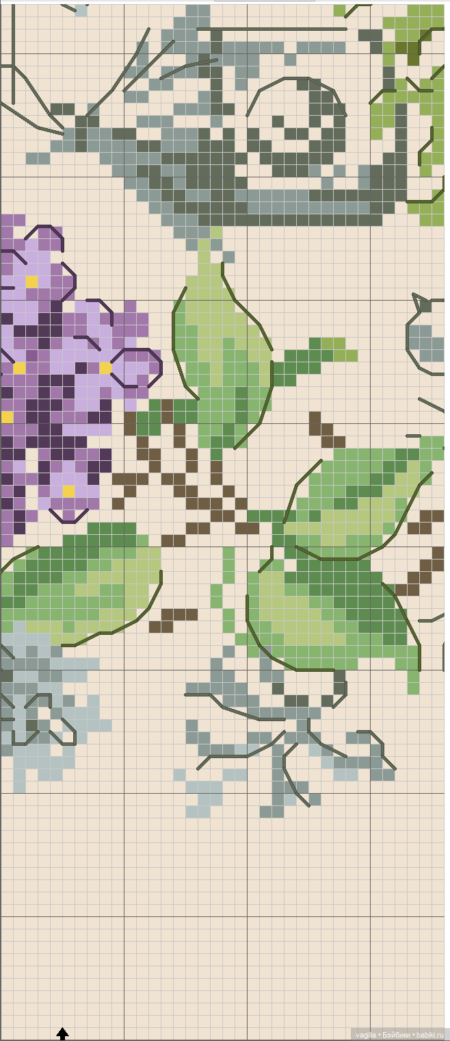 Разное мелкое крестиком — Схемы вышивки крестом: фото узоров