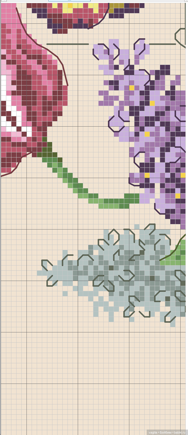 Разное мелкое крестиком — Схемы вышивки крестом: фото узоров