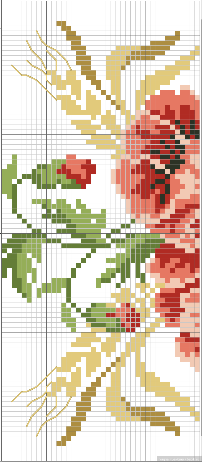 Разное мелкое крестиком — Схемы вышивки крестом: фото узоров (фото 7)