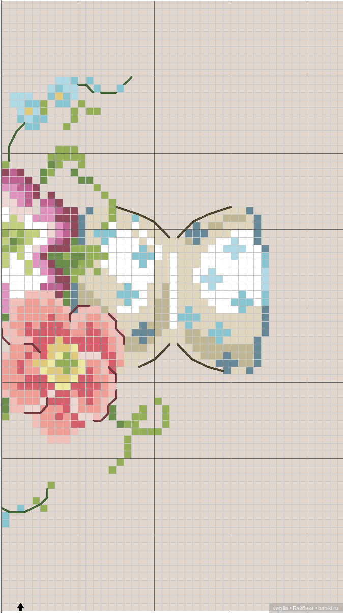 Разное мелкое крестиком — Схемы вышивки крестом: фото узоров