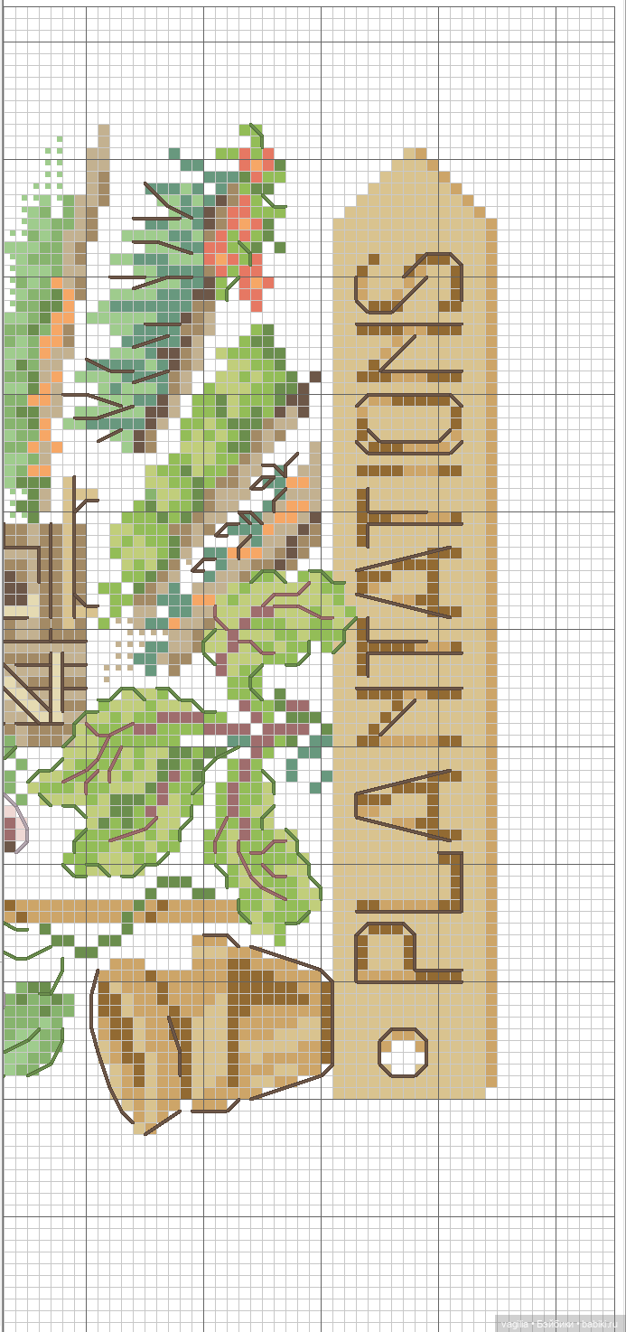 Разное мелкое крестиком — Схемы вышивки крестом: фото узоров (фото 4)
