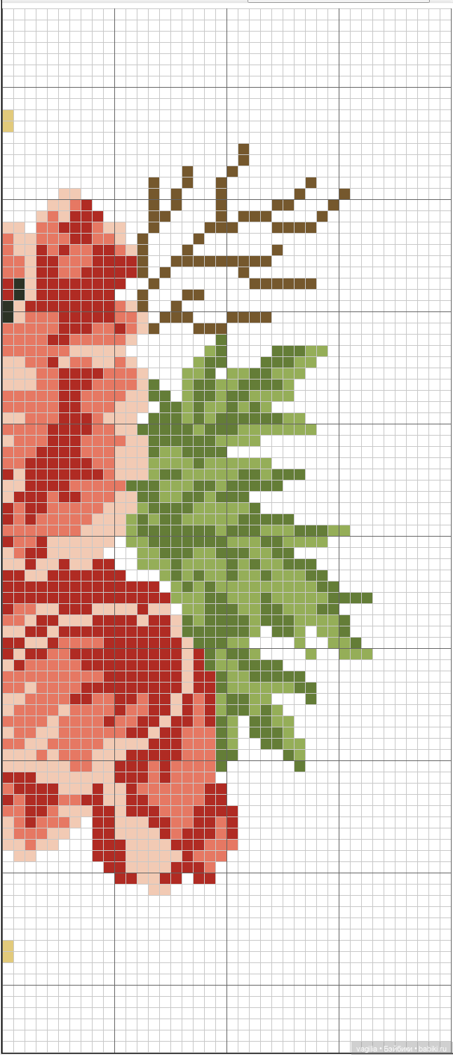 Разное мелкое крестиком — Схемы вышивки крестом: фото узоров (фото 8)