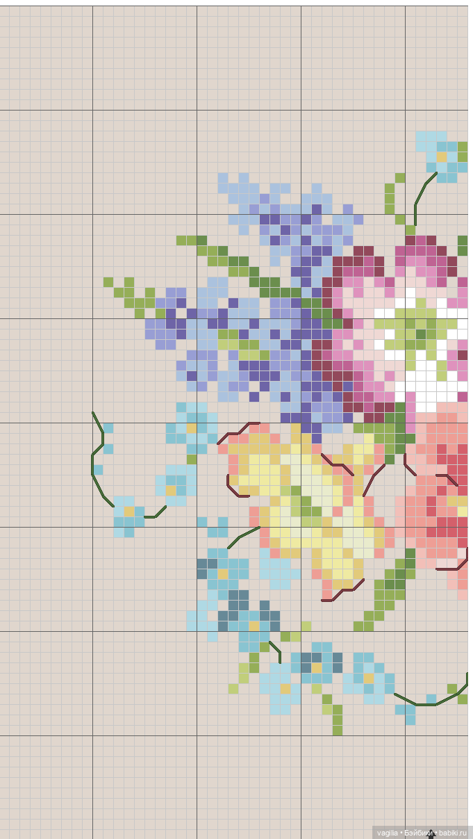 Разное мелкое крестиком — Схемы вышивки крестом: фото узоров