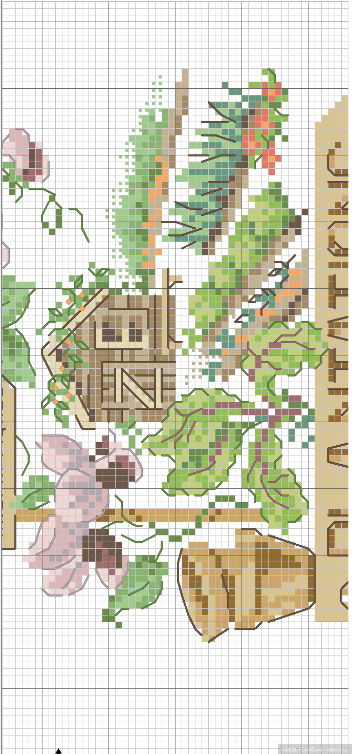 Разное мелкое крестиком — Схемы вышивки крестом: фото узоров (фото 3)
