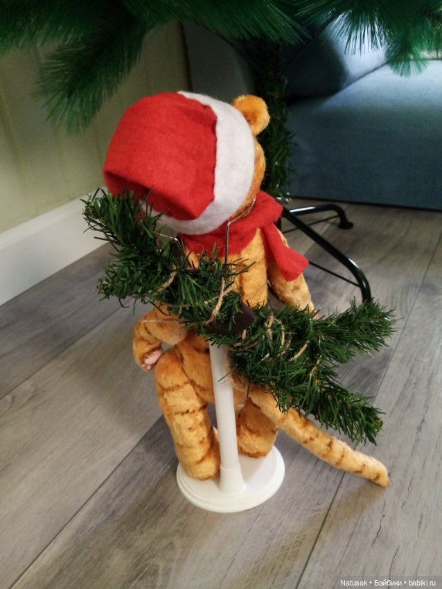 Тигрюша тедди — Авторские мишки Тедди и друзья: фото (фото 6)