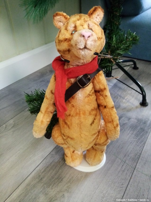 Тигрюша тедди — Авторские мишки Тедди и друзья: фото (фото 4)