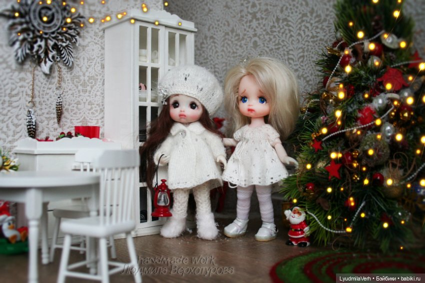 А за окном пушистый белый снег