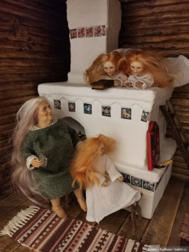 Бабушка, сказку — Домашние фото авторских кукол: личные коллекции (фото 8)