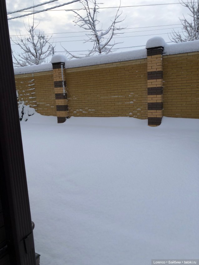 Просто наступила зима. Дворовые пейзажи