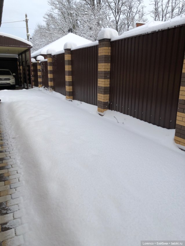 Просто наступила зима. Дворовые пейзажи