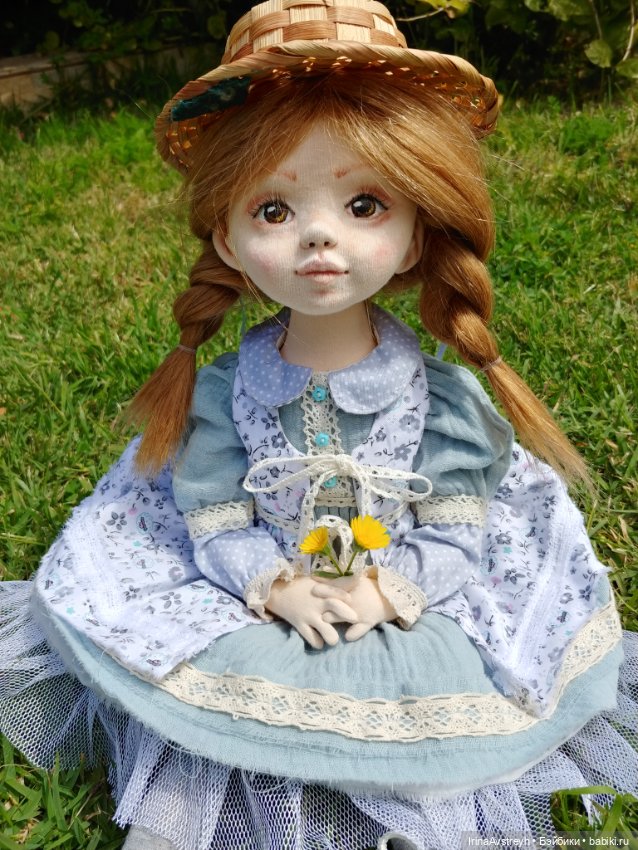 Авторская текстильная кукла (фото 2)