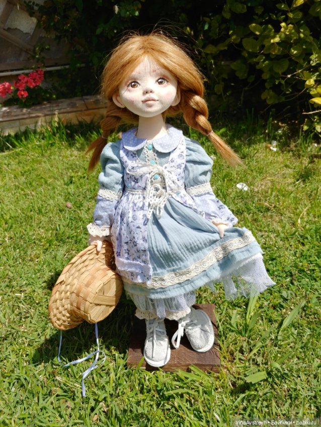 Авторская текстильная кукла (фото 5)