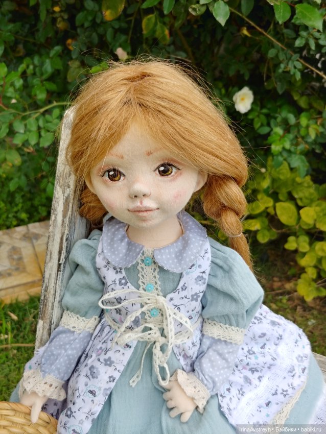Авторская текстильная кукла (фото 4)