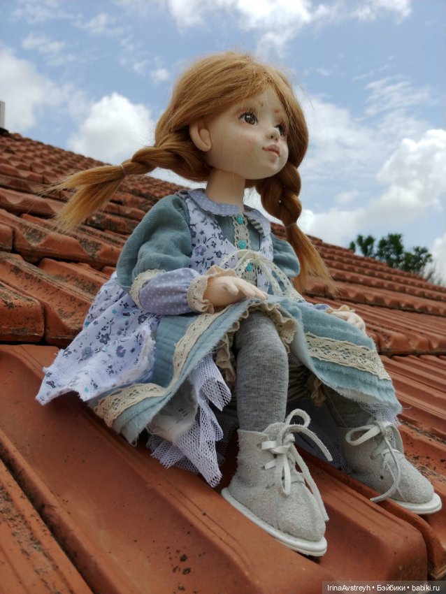 Авторская текстильная кукла