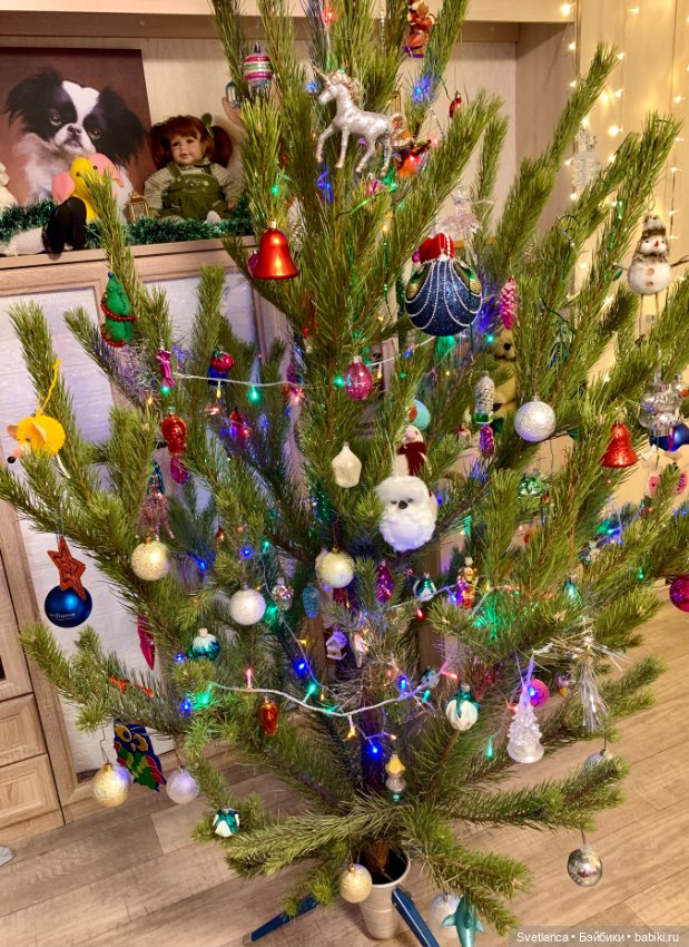 Украшаем нашу ёлочку! Старые и новые игрушки
