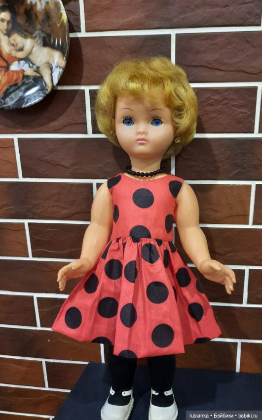 Новое платье Нины — Винтажные куклы ГДР (Немки): Бигги
