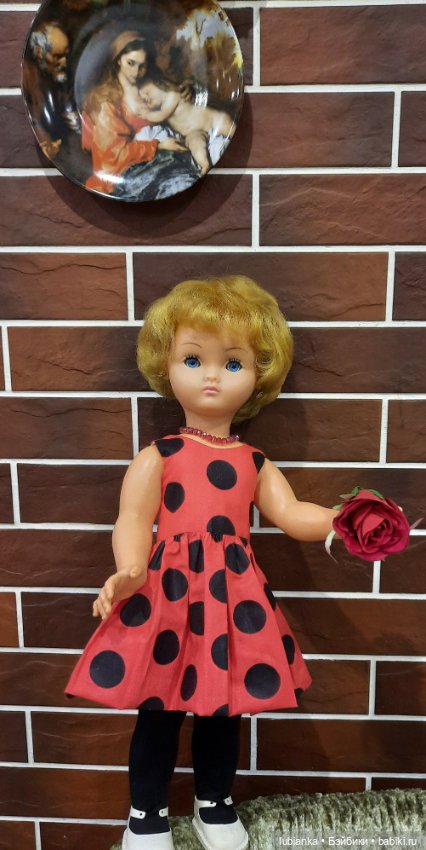 Новое платье Нины — Винтажные куклы ГДР (Немки): Бигги