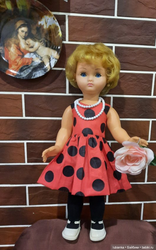 Новое платье Нины — Винтажные куклы ГДР (Немки): Бигги