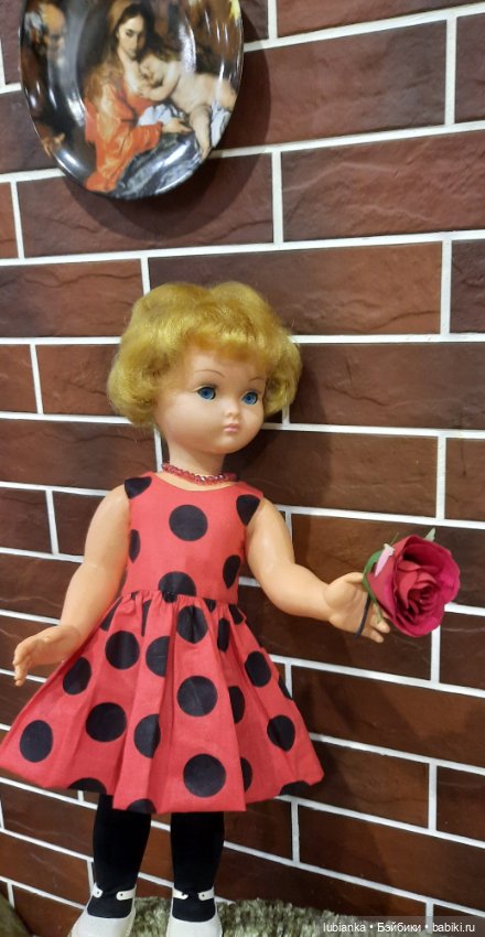 Новое платье Нины — Винтажные куклы ГДР (Немки): Бигги
