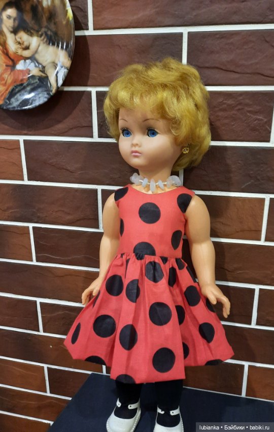 Новое платье Нины — Винтажные куклы ГДР (Немки): Бигги (фото 3)