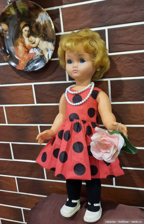 Новое платье Нины — Винтажные куклы ГДР (Немки): Бигги