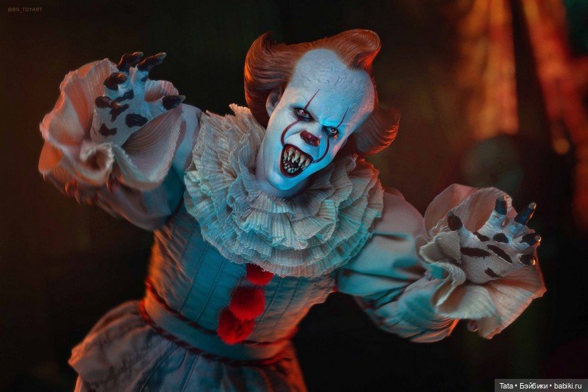 Пеннивайз в масштабе 1/6 от Hot Toys по мотивам фильма «Оно» (фото 10)