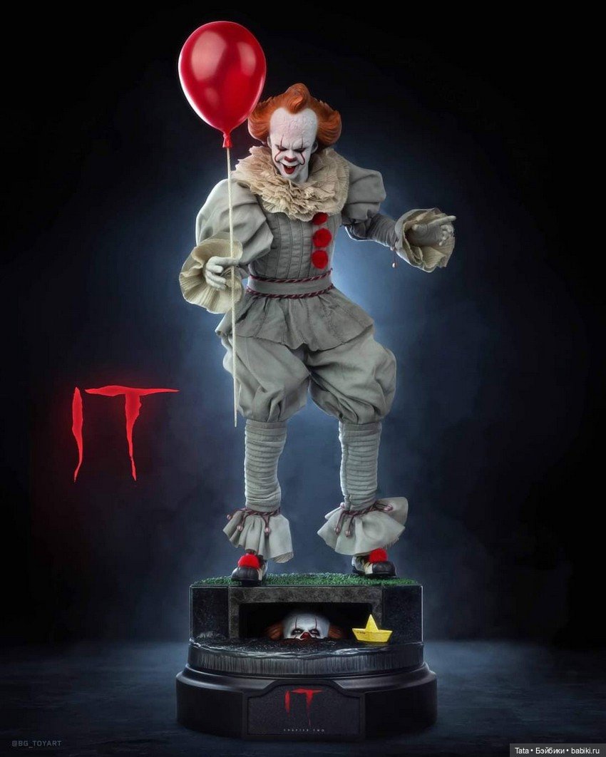 Пеннивайз в масштабе 1/6 от Hot Toys по мотивам фильма «Оно»