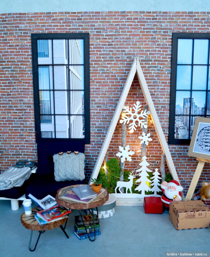 Лофт для Майло и немного Новогоднего настроения (фото 2)
