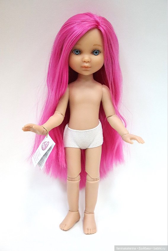 Шарнирная Ева с малиновыми волосами от Berjuan (фото 4)